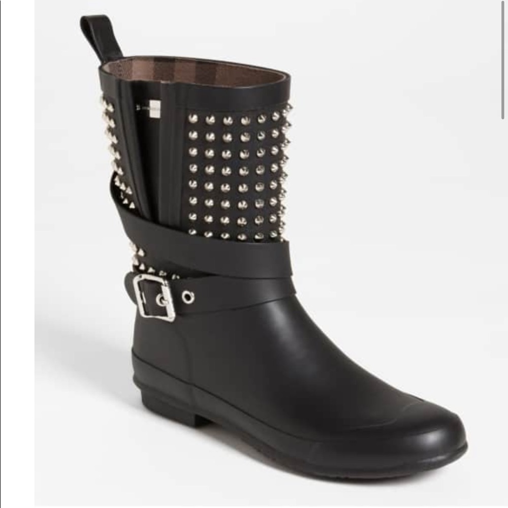 Burberry Holloway Rain Boots NWOT